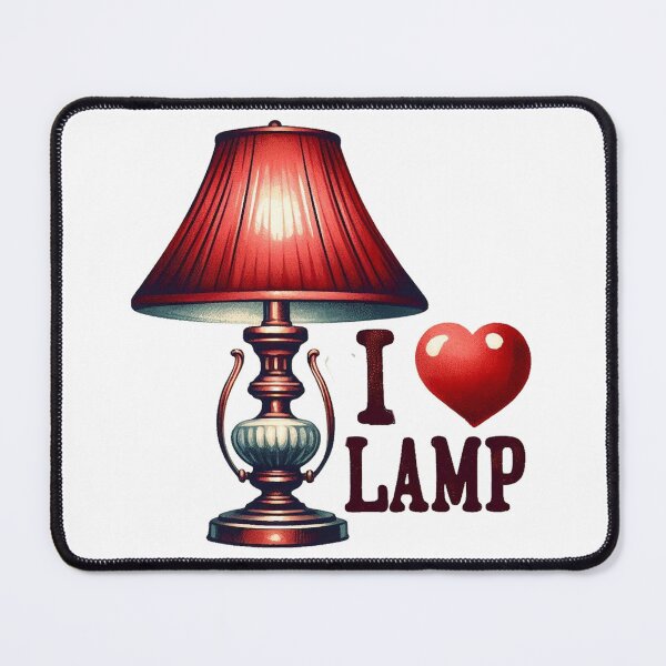Item preview, I Love Lamp designed and sold by devonclemon.