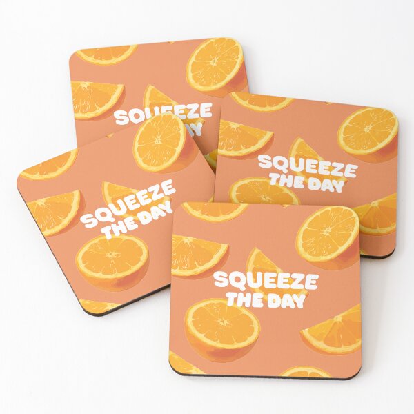 Item preview, Squeeze The Day Retro-Modern Oranges designed and sold by reka-designs.