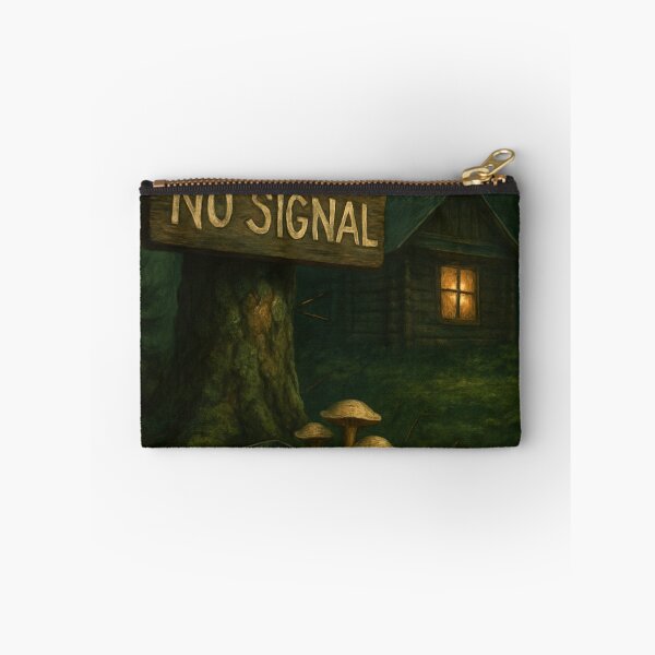 Item preview, Offline Oasis - Digital Detox Cabin Retreat Poster designed and sold by TONSNAP.