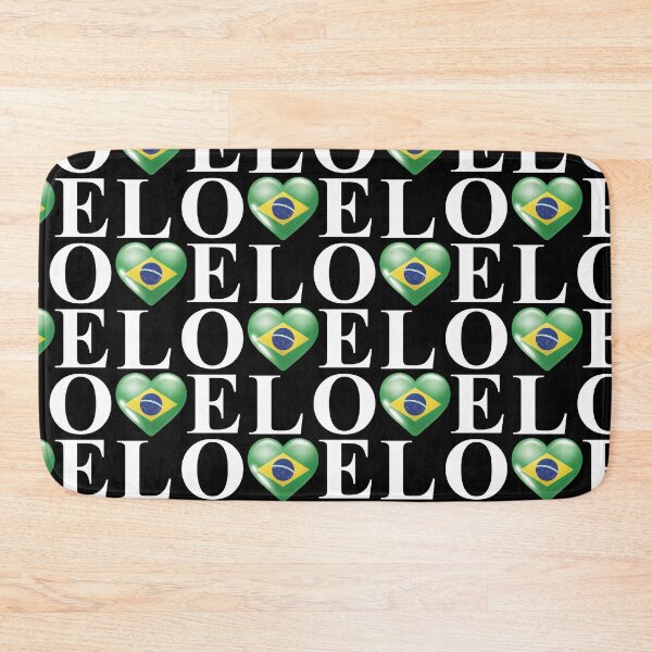 Item preview, I Love Brazil Heart Flag Design – Proud Brazilian Spirit & Travel Gift designed and sold by artworkathome.
