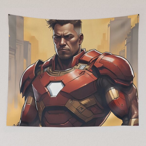Item preview, Iron Man designed and sold by MattBStickers.
