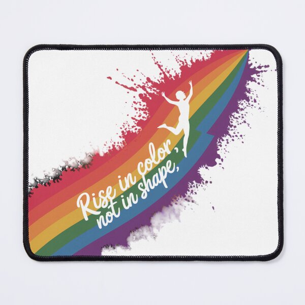 Item preview, Rise In Color Not Shape – Visual Impact Sticker designed and sold by MoodtypeS25.