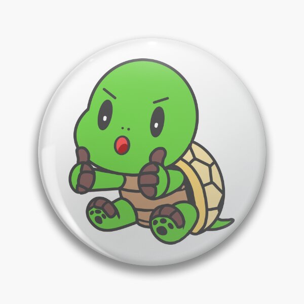 Item preview, Kawaii Turtle Approves - Cute Cartoon Turtle Giving Thumbs Up designed and sold by yobro.