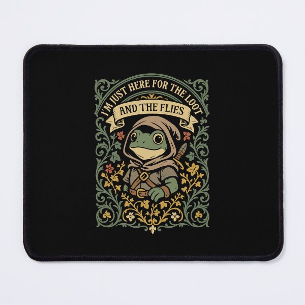 Item preview, Im Just Here For the Loot and the Flies Rogue Toad Funny designed and sold by pixeptional.