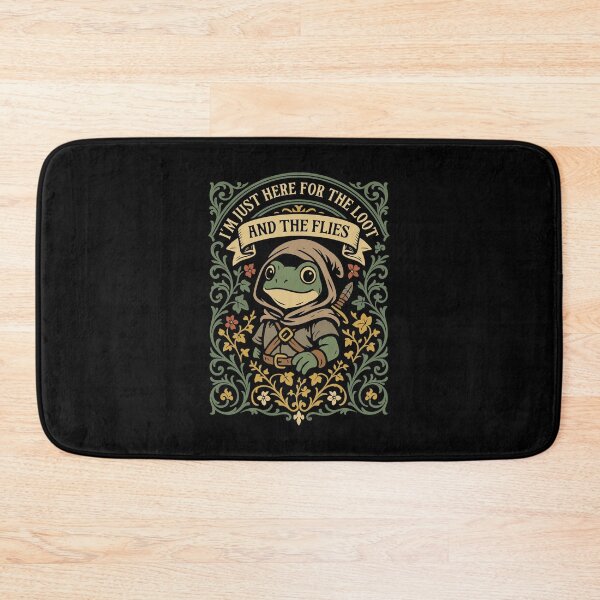 Item preview, Im Just Here For the Loot and the Flies Rogue Toad Funny designed and sold by pixeptional.