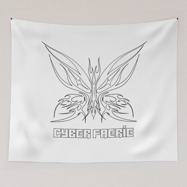 Item preview, Cyber Faerie Butterfly – Digital Sigilism Art designed and sold by saksense.