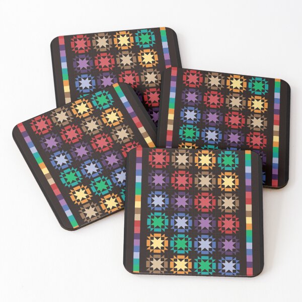 Item preview, Amish Star Quilt designed and sold by ViaARTfactory.