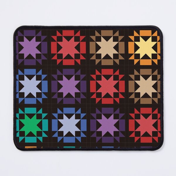 Item preview, Amish Star Quilt designed and sold by ViaARTfactory.