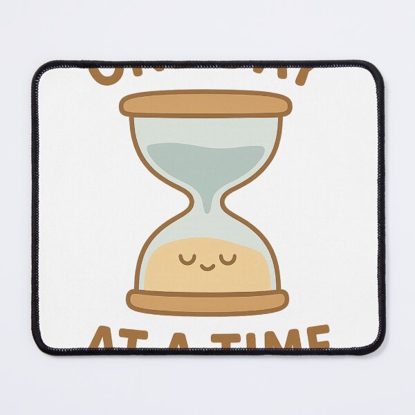 Item preview, One Day at a Time – Minimal Cute Cartoon Design designed and sold by matari63.