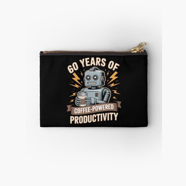Item preview, 60 Years of Coffee-Powered Productivity 60th Anniversary designed and sold by WalshDrawnLaugh.