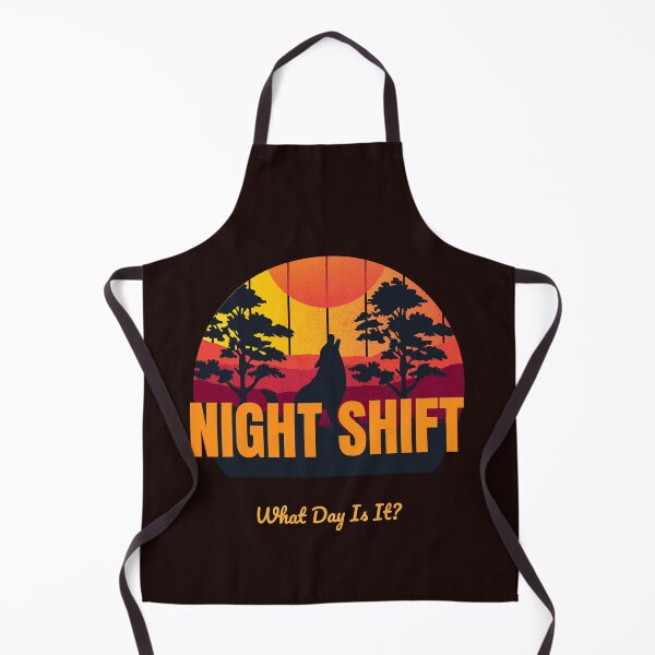 Item preview, Night Shift Howl at the Moon - Sunset designed and sold by FreshMedThreads.