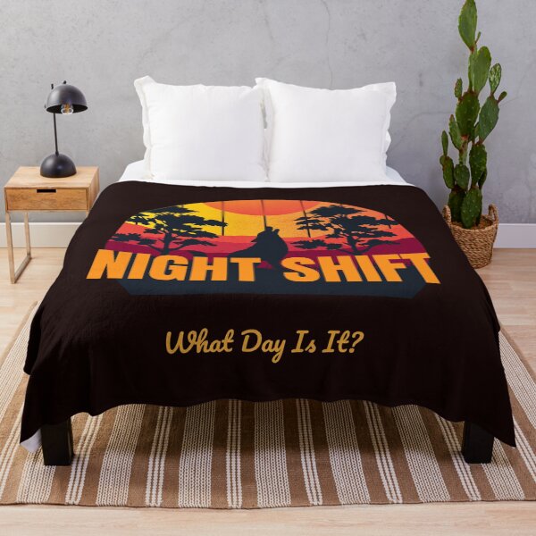 Item preview, Night Shift Howl at the Moon - Sunset  designed and sold by FreshMedThreads.
