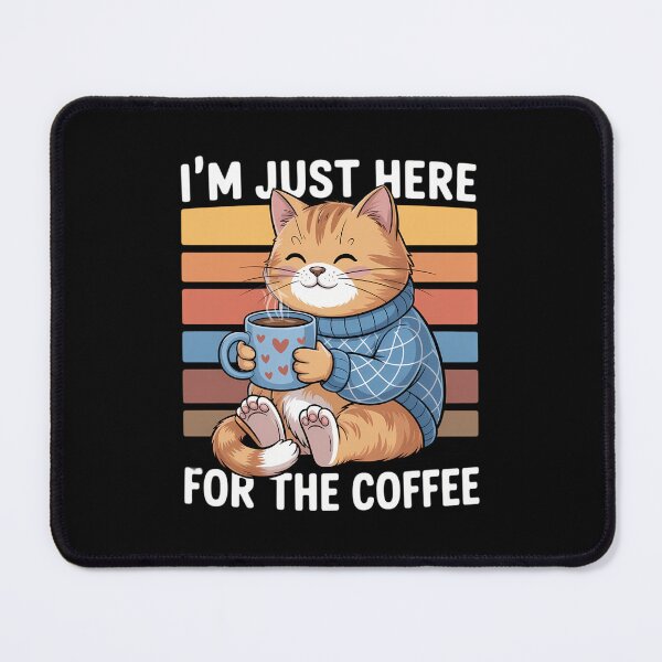 Item preview, Cat Coffee Barista Espresso designed and sold by WalshDrawnLaugh.