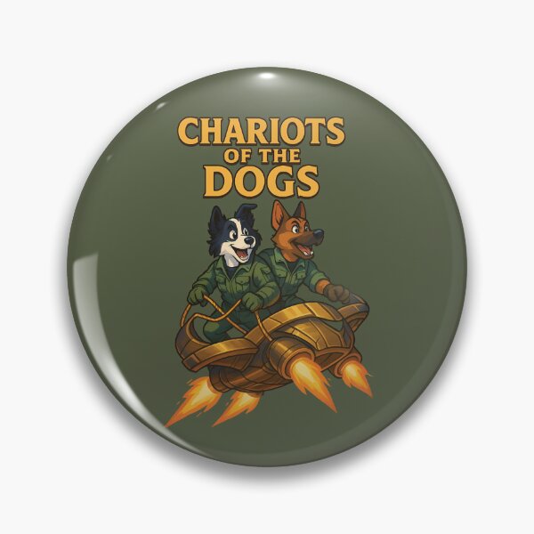 Item preview, Chariots of the Dogs – Border Collie & German Shepherd designed and sold by designs_by_s2.