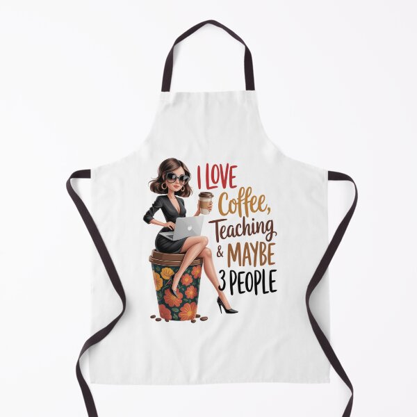 Item preview, Coffee teach repeat brown flower tumbler for caffeine lovers designed and sold by WalshDrawnLaugh.