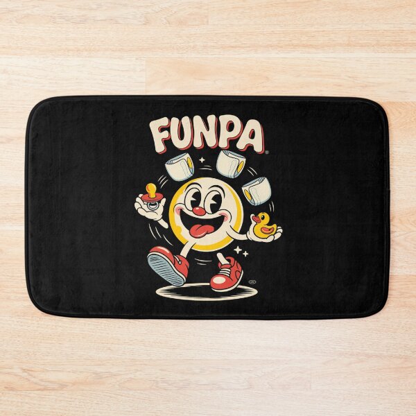 Item preview, Funpa Retro Cartoon Character - New Grandpa Humor Playful Graphic designed and sold by Taans-Creation.