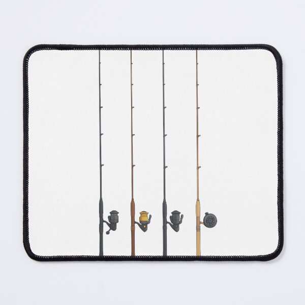 Item preview, Fishing Rod Design designed and sold by NoRestDesigns.