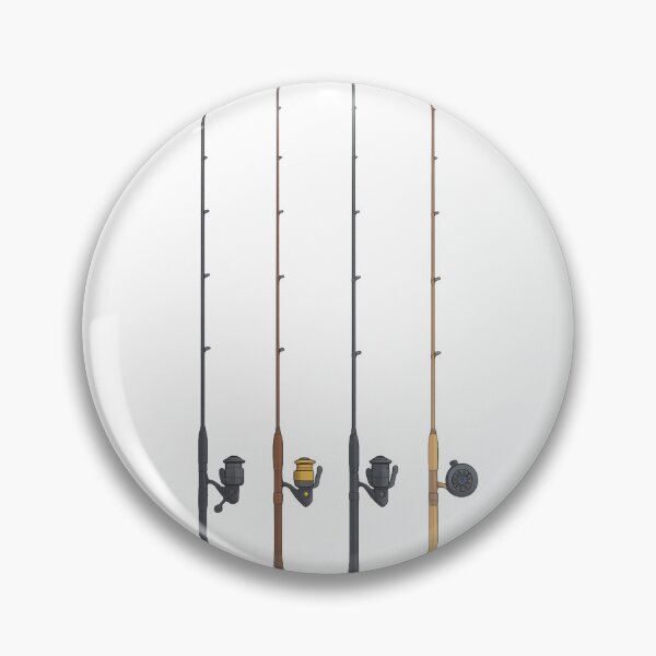 Item preview, Fishing Rod Design designed and sold by NoRestDesigns.