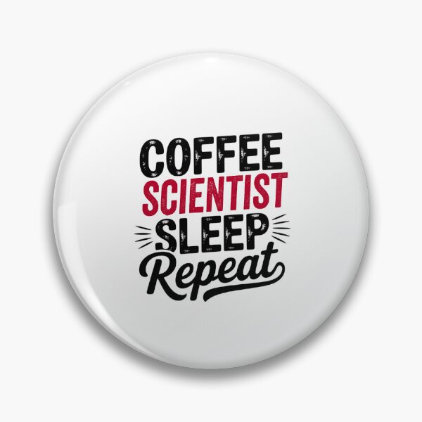 Item preview, Coffee Scientist Sleep Repeat - Funny Scientist Lover designed and sold by Watsonarts.