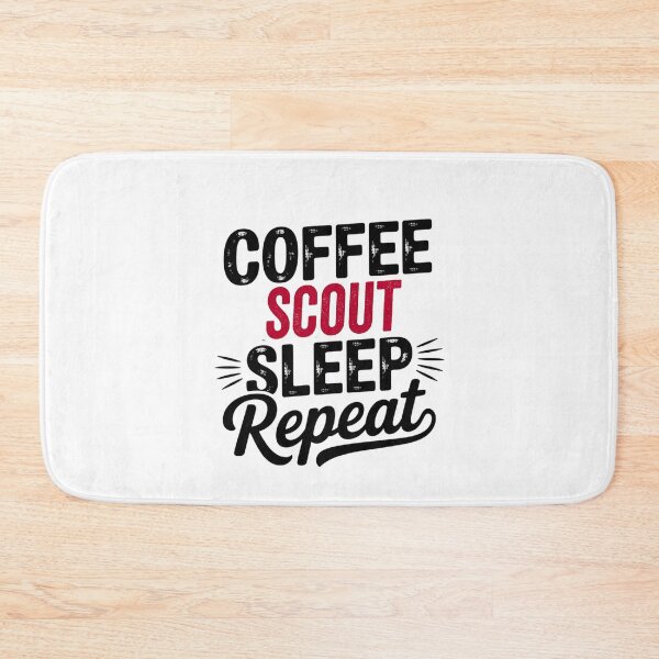 Item preview, Coffee Scout Sleep Repeat - Funny Scout Lover designed and sold by Watsonarts.