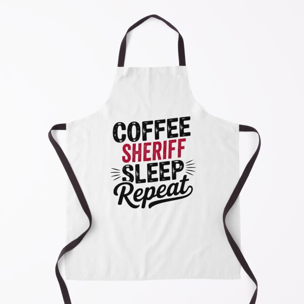 Item preview, Coffee Sheriff Sleep Repeat - Funny Sheriff Lover designed and sold by Watsonarts.