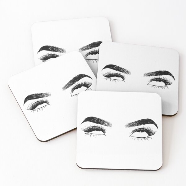 Item preview, eyebrow and eyelash art designed and sold by pnkrose.