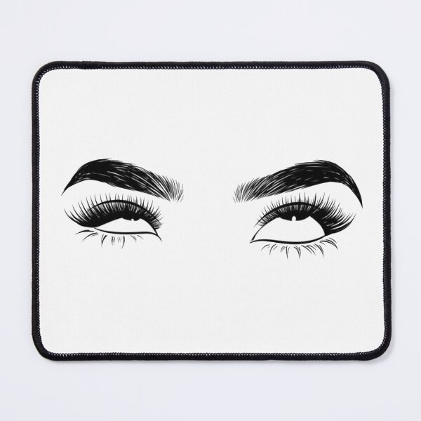 Item preview, eyebrow and eyelash art designed and sold by pnkrose.