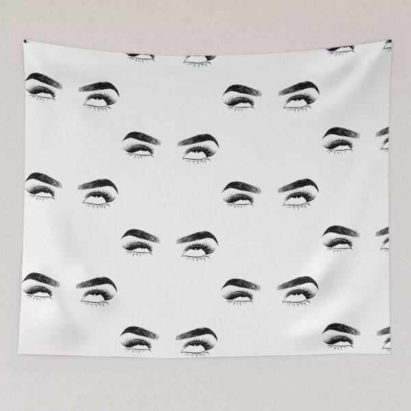 Item preview, eyebrow and eyelash art designed and sold by pnkrose.