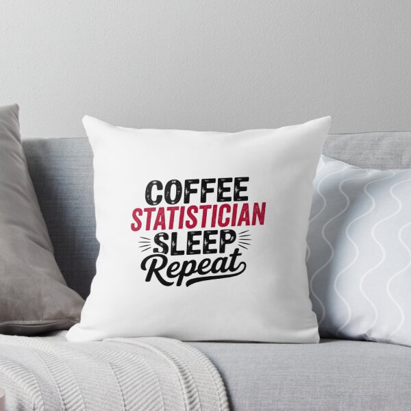 Item preview, Coffee Statistician Sleep Repeat - Funny Statistician Lover designed and sold by Watsonarts.