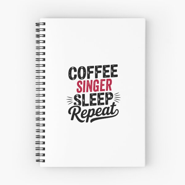 Item preview, Coffee Singer Sleep Repeat - Funny Singer Lover designed and sold by Watsonarts.
