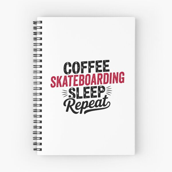 Item preview, Coffee Skateboarding Sleep Repeat - Funny Skateboarding Lover designed and sold by Watsonarts.