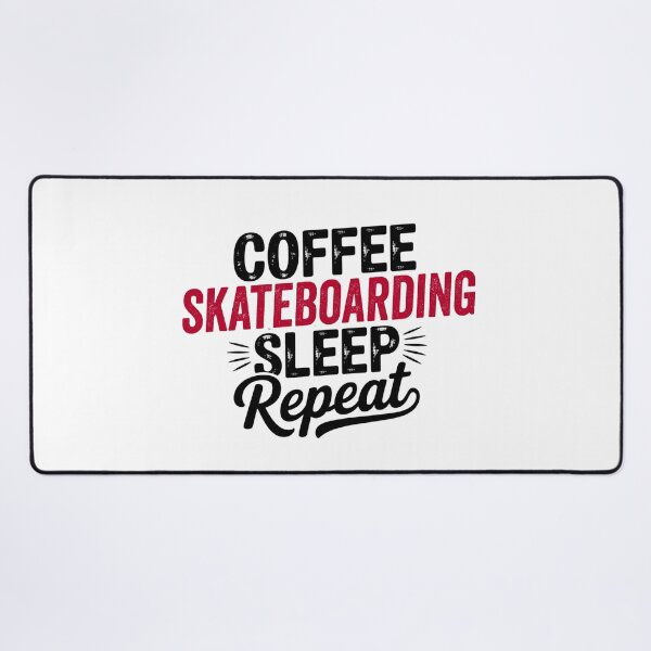 Item preview, Coffee Skateboarding Sleep Repeat - Funny Skateboarding Lover designed and sold by Watsonarts.