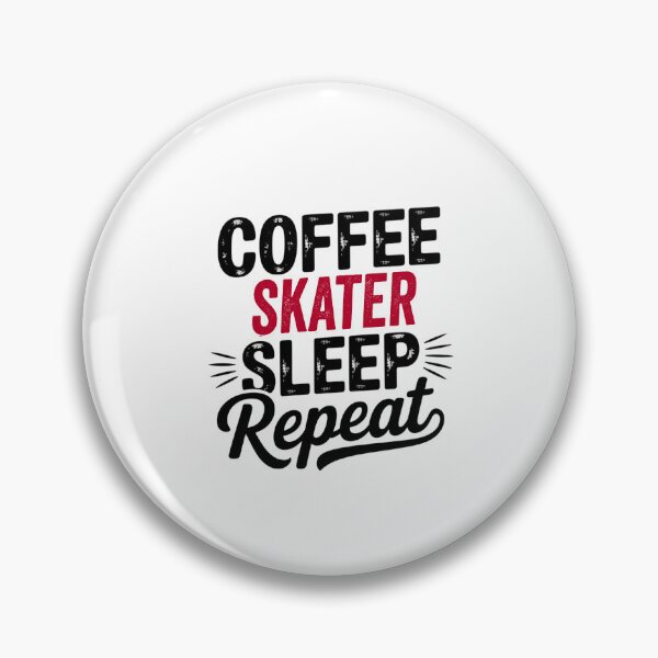 Artikelvorschau, Coffee Skater Sleep Repeat - Lustiger Skater-Liebhaber entworfen und verkauft von Watsonarts.