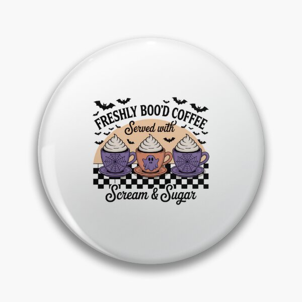 Item preview, Freshly Bood Coffee Lovers Boujee Ghost Halloween designed and sold by WalshDrawnLaugh.
