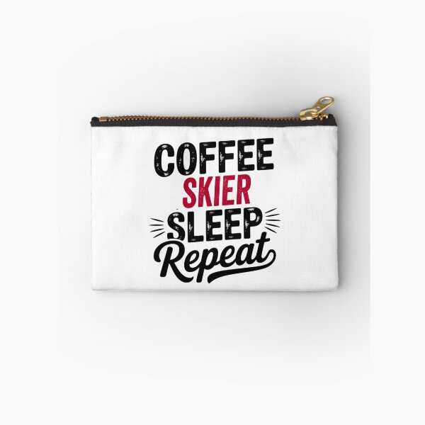 Item preview, Coffee Skier Sleep Repeat - Funny Skier Lover designed and sold by Watsonarts.