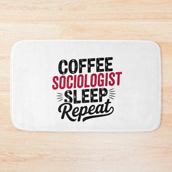Item preview, Coffee Sociologist Sleep Repeat - Funny Sociologist Lover designed and sold by Watsonarts.