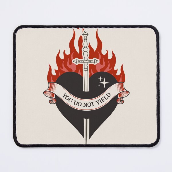 Item preview, Fireheart, you do not yield designed and sold by Sarah Teigland.