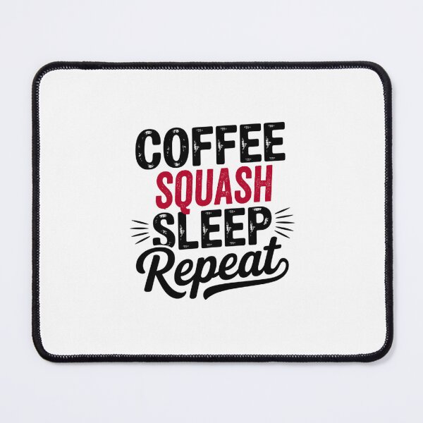 Item preview, Coffee Squash Sleep Repeat - Funny Squash Lover designed and sold by Watsonarts.