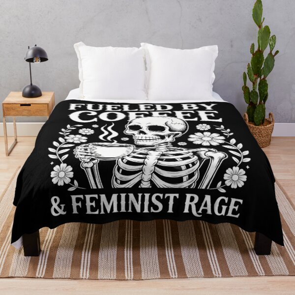 Item preview, Fueled By Coffee Feminist Rage Feminism Coffee Lovers designed and sold by WalshDrawnLaugh.