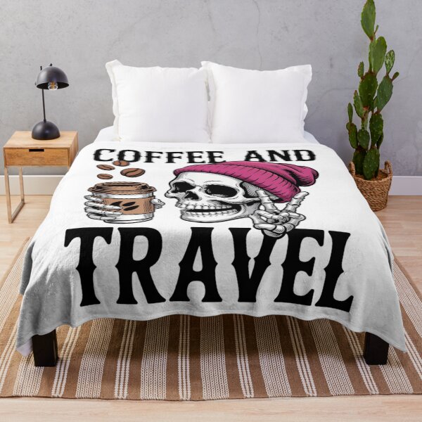Item preview, Fueled by Coffee And Travel designed and sold by WalshDrawnLaugh.