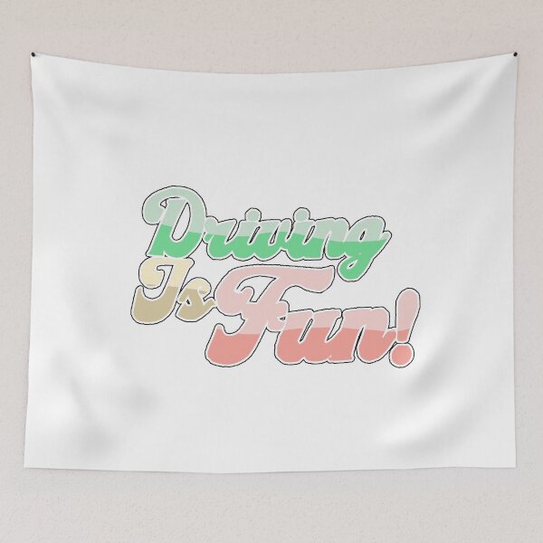 Item preview, Driving Is Fun! designed and sold by Nokoribi876.