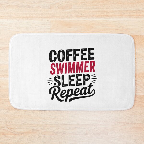 Item preview, Coffee Swimmer Sleep Repeat - Funny Swimmer Lover designed and sold by Watsonarts.