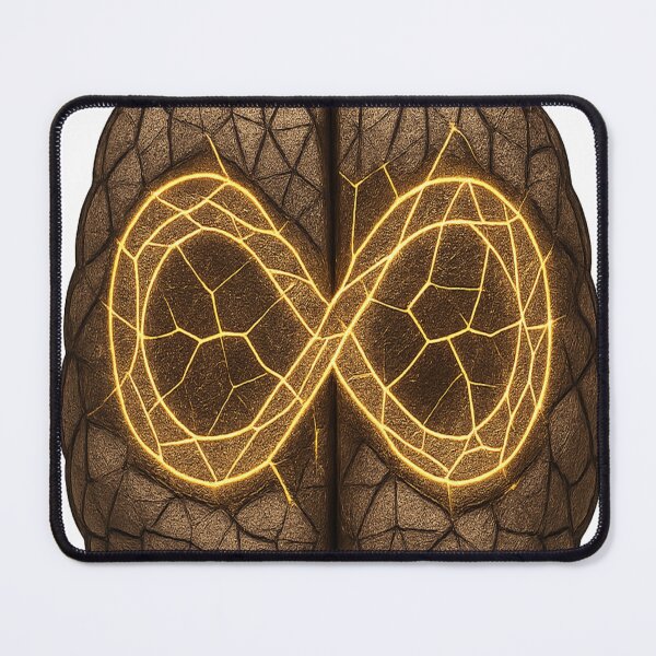 Item preview, Mental Health Infinity - Neurotherapy Circuit Art designed and sold by TONSNAP.