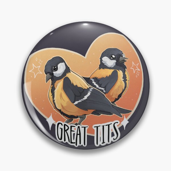 Item preview, The Great Tits! Bird Art  designed and sold by WhisperingDusk.