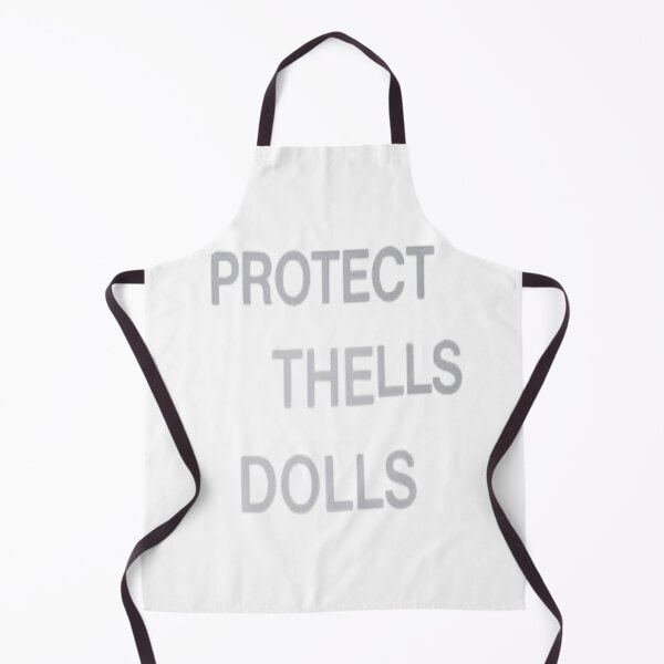 Item preview, Protect The Dolls – Bold Statement Typography Design designed and sold by Chic Artistry.