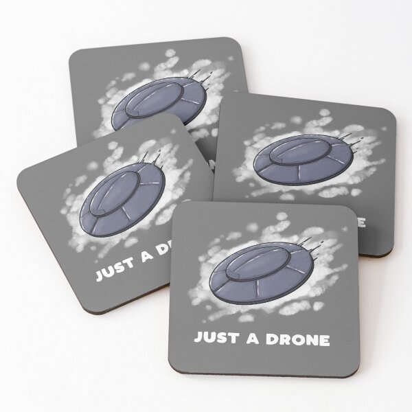 Item preview, UFO Just a Drone  designed and sold by GoblinCommander.