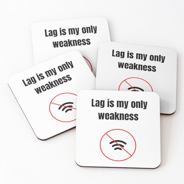 Item preview, Lag Is My Only Weakness – Funny Gamer T-Shirt designed and sold by emmasasek1.