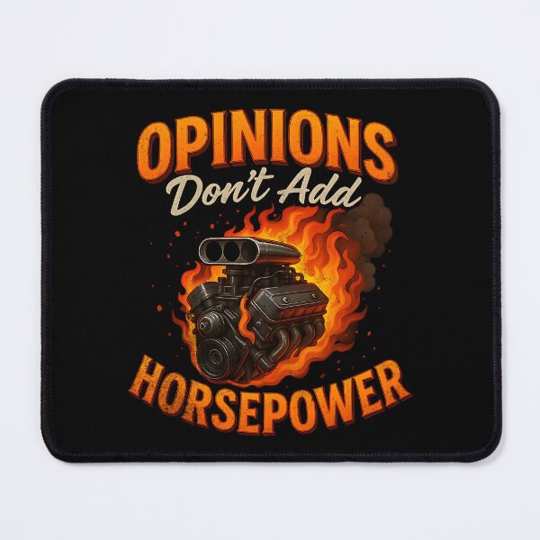Item preview, Opinions Don’t Add Horsepower Funny Car Racing Engine designed and sold by CarantinedChaos.