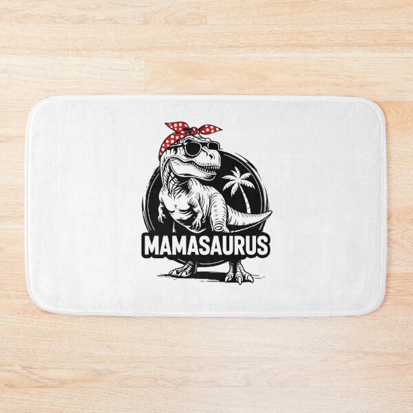 Item preview, Mamasaurus – Cool T-Rex Mom Shirt with Sunglasses & Bandana designed and sold by Flarevo.
