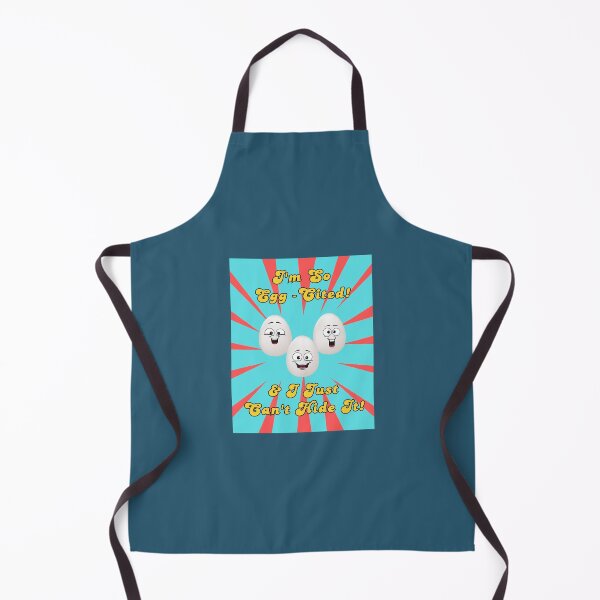 Item preview, I'm So Egg-Cited And I Just Can't Hide It! Funny Eggs designed and sold by AASparksDesigns.